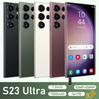 7.3inch phone S23 Ultra dual SIM dual standby Smart phone