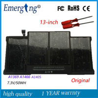 7.3V 50Wh New Original A1405 Pin máy tính xách tay cho Apple MacBook Air 13inch A1369 Mid 2011 A1466 Mid 2012 MC503 MC50
