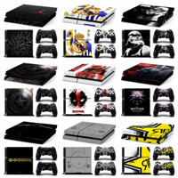 74 Màu Miếng Dán Da Tương Thích Với Sony Playstation 4 Fat Vinyl Decal Trọn Bộ Bọc Phim Bảo Vệ Cho PS4 Fat Console & 2 Bộ Điều Khiển Dualshock