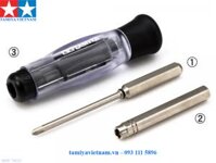 74131 Dụng cụ Tuốc nơ vít MINI 4WD (+) SCREW & NUT DRIVER SET PRO