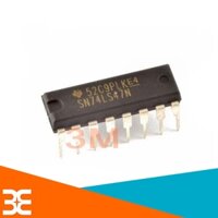 74LS47 BCD to 7-segment Decoder/Driver  DIP16