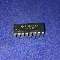 74LS97 74HC97 SN7497N IC số, kiểu chân DIP16