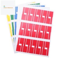 750 Chiếc Cáp Nhãn Dán Dây Chống Thấm Nước Mạng Cáp Điện Nhãn Dây Thẻ Đánh Dấu In Miếng Dán Người Tổ Chức