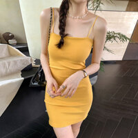 75173 Đầm Skinny Cotton có ren nhiều màu