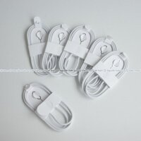 [7538] Dây cáp sạc dù trắng 2 đầu Type-C to C 15-16