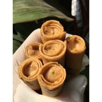 75k túi 450gr Bánh ống ngò nhân đậu phộng