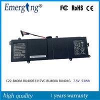 7.5V 53 Wát C22-B400A Pin máy tính xách tay cho ASUS PRO tiên tiến bu400 bu400a bu400v bu401g bu400e3317vc Ultrabook