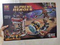 76020 Vệ binh thiên hà thoát khỏi nhiệm vụ Groot Rocket Raccoon Boy ghép đồ chơi Lego