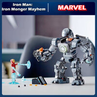 76190 MARVEL Series Khối Xây Dựng Đồ Chơi Người Sắt: Iron Monger Mayhem Khối Xây Dựng Trẻ Em Đồ Chơi Giáo Dục Người Lớn Bé Trai Quà Tặng