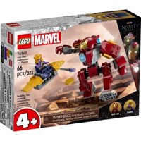 76263 Lego Super Heroes Marvel Iron Man Hulkbuster vs. Thanos - Đồ chơi lắp ráp Chiến giáp Hulkbuster vs. Thanos
