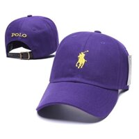 76c6 YV3O Ralph Lauren Paul Polo Pony Logo bóng thể thao cặp đôi mũ bóng chày xu hướng thời trang Anh Bon