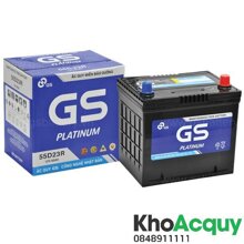 Ắc quy GS MF55D23R 60Ah