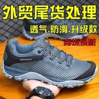 7721 Người Khen ngợi Giày Lưới Ý Nam Lỗ Thoáng Khí Giày Giải Trí Ngoài Trời Giày Đi Bộ Đường Dài
