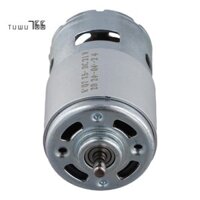 775 DC 21V Động cơ bàn chải nhỏ Động cơ im lặng tốc độ cao Động cơ vòng bi kép công suất cao