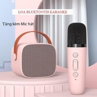 7752 - Karaoke Loa Bluetooth Mini Tặng Kèm Micro Hát Không Dây Có Tay Cầm Bass Hay  4.7  166 Đánh Giá 755 Đã Bán