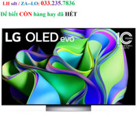 77C3PSA - Smart Tivi LG OLED evo C3 4K 77inch OLED77C3PSA - Hệ điều hành WebOS 23, Ứng dụng LG TV Plus km