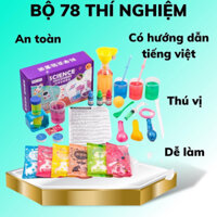 78 Thí nghiệm hoá học an toàn cho bé