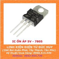 7805 IC Ổn áp (+5V)