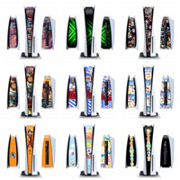 79 Màu Miếng Dán Bên Tương Thích Với Đĩa PS5 / Phiên Bản Kỹ Thuật Số Bảng Điều Khiển Trung Tâm Da Decal Vinyl Decal Cho Máy Chơi Game Sony Playstation 5