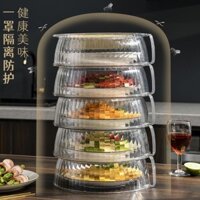 7.9000 Người Khen ngợi Bao Da Rau Củ Hộ Gia Đình Chống Bụi Chống Côn Trùng Cách Nhiệt Vỏ Rau Tròn Trong Suốt Bàn Ăn Thực Phẩm Còn Lại Bảo Quản Rau Củ