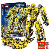 [792 Mảnh] BỘ ĐỒ CHƠI XẾP HÌNH ROBOT AUTOBOT Transformer BUMBLEBEE - Lắp Ráp Robot Người Máy Biến Hình OPTIMUS