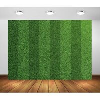 7x5ft Vải Cỏ Xanh Chụp Ảnh Bãi Cỏ Phông Nền Sân Bóng Đá Sân Bóng Đá Trò Chơi Thể Thao Nền Bãi Cỏ Cho Trang Trí Tiệc Đạo Cụ Studio Ảnh
