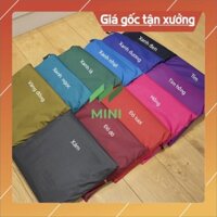 7y Áo mưa dây khoá kéo vải dù cao cấp (Áo mưa măng tô)