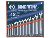 8-22mm Bộ vòng miệng 12 cái hệ mét Kingtony 1212MR