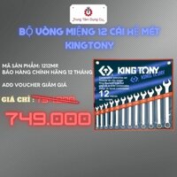 8-22MM BỘ VÒNG MIỆNG 12 CÁI HỆ MÉT KINGTONY 1212MR