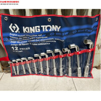 8-24mm bộ ống điếu 12 cái hệ mét sịn sò Kingtony 1812MR