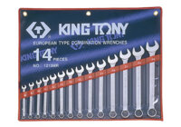 8-24mm bộ vòng miệng 14 cái hệ mét Kingtony 1215MR01