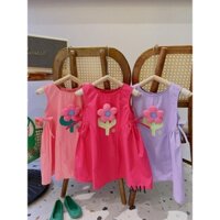 (8-30kg) Váy bé gái đen đuôi cá 3 tầng TB27 Đầm bé gái sát nách đuôi cá 3 tầng bèo siêu xinh cho bé TB347