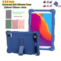 8'' 8.0 Universal Soft Silicone Case for iPad 8 inch Tablet PC 3G/4G Tablet PC Shockproof Cover Protective Shell 20.5*13CM