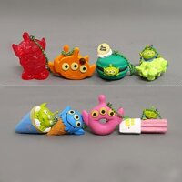 8 Cái / bộ 3-5cm Câu Chuyện Đồ Chơi Anime Hình Người Ngoài Hành Tinh Kẹo Đồ Chơi Macaron Donut Kem Nón Bánh Quy Q Phiên Bản PVC Nhân Vật Hành Động Mô Hình Đồ Chơi Búp Bê
