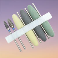 8 Cái / bộ HP Nha Khoa Nhựa Đế Acrylic Đánh Bóng Burs Kit Máy Khoan Máy Đánh Bóng Xoay 1 / 3 / 5 Bộ
