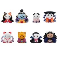 8 Cái / bộ One Piece Cos Cat Series 3 Hình Wano Country Jinbe Yamato Kaido Luffy Mô Hình Búp Bê Đồ Chơi Hành Động Các Bức Tượng Nhỏ Trang Trí Bánh Quà Tặng