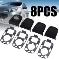 8 Cái / bộ Tay Nắm Cửa Nắp 9101AA Dành Cho Xe Đạp Peugeot 307 Citroen C2 C3 2003-2011