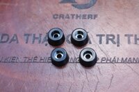 8 cái chân đế cao su đế mềm có sẵn lông đền sắt, chống rung, chống trượt, tăng chiều cao - 18158