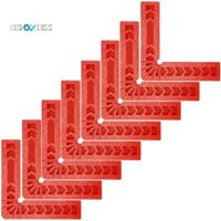 8 Chiếc 4 Inch 90 Độ Định Vị Vuông, Kẹp Góc Phải Chế Biến Gỗ Thợ Mộc Góc Kẹp Vuông Dụng Cụ