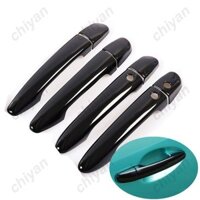 8 Chiếc Đàn Piano Bóng Màu Đen Bên Ngoài Tay Nắm Cửa Khung Bảng Điều Khiển Dành Cho Xe Mazda 2 Demio 3 5 Premacy 6 8 MPV CX3 CX5 CX8 CX9 MX5 Đúc Viền Cho Tay Trái / Phải Lái Xe Phụ Kiện Tạo Kiểu