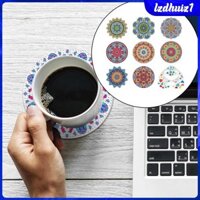 8 Chiếc DIY Handmade Tranh Đế Lót Ly Người Lớn Cho Phòng Ăn Để Bàn Trang Trí Nhà