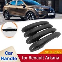 8 chiếc tay nắm cửa màu đen bóng phù hợp cho Renault Arkana 2019 ~ 2022 Megane và Samsung XM3 – Phụ kiện chinh phục ngoại thất ô tô