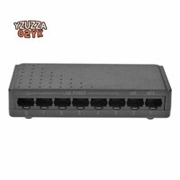 8 cổng 6 + 2 POE Switch Injector Power over RJ45 Ethernet Family Network System 10 / 100M cho máy ảnh không cần bộ chuyển đổi nguồn