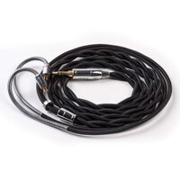 8 Core 2 Pin Pure Silver Earphone Cable Replacement Extension Cable, Upgrade HiFi in Ear Monitor Audio Cable Replacement Earphone Cable Audio Wire ...