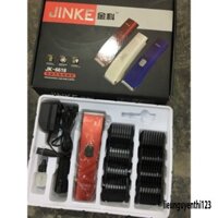 (8 CỮ) Tông đơ cắt tóc tích điện Jinke-6618 chu hàng nhập khẩu-Tông đơ hớt tóc chuyên nghiệp