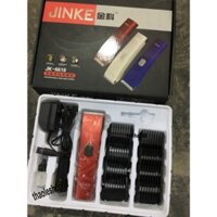 (8 CỮ) Tông đơ cắt tóc tích điện Jinke-6618 chu hàng nhập khẩu-Tông đơ hớt tóc chuyên nghiệp