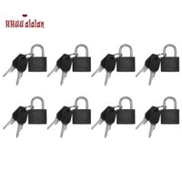 8 Gói Khóa Ổ Khóa Nhỏ Có Chìa Khóa Hành Lý Tập Gym Locker Khóa Mini Đầy Màu Sắc Ổ Khóa Cho Trường Ngoài Trời Nhà
