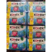 8 GÓI KOTEX HÀNG NGÀY KHÁNG KHUẨN TỰ NHIÊN MỎNG 20 + 4 MIẾNG