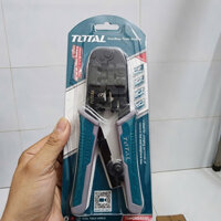 8" Kìm bấm cos, dây mạng viễn thông Total TMPCN5468R-GT321