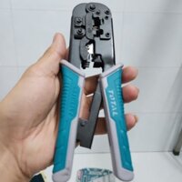 8" Kìm bấm cos, dây mạng viễn thông Total TMPCN5468R K
